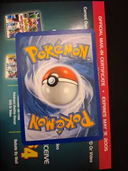 Pokemon TCG Destiny Deoxys Promo Card Stamped No 16/107 (2005) With MOVIE - Image 3