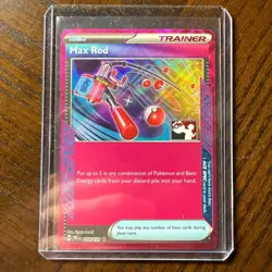 Max Rod 116/131 Prize Pack Series Card Holo Series 7 Stamped Play Pokemon TCG - Image 1
