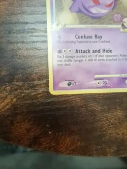 Gengar GL LV.65 40/111 Rising Rivals Regular Rare Pokemon TCG Card MP - Image 3