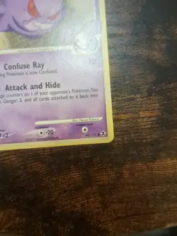 Gengar GL LV.65 40/111 Rising Rivals Regular Rare Pokemon TCG Card MP - Image 4