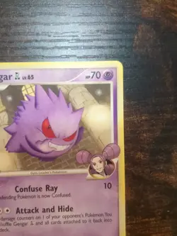 Gengar GL LV.65 40/111 Rising Rivals Regular Rare Pokemon TCG Card MP - Image 5