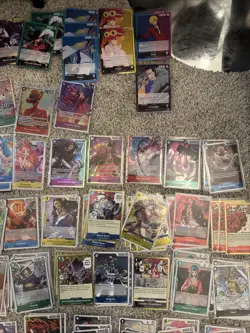 One Piece Lot Of Rare, Super Rare, And Holo Don Cards (OP14, OP13, & OP12) - Image 5