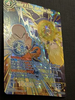 Android 18 & Krillin Super Powered Spouses SPR Foil Dragon Ball Super Card | NM - Image 2