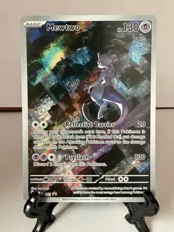 Pokemon TCG Mewtwo 052 Holo Promo Card Sv: Scarlet & Violet Promo Cards English - Image 1