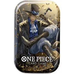 One Piece TCG Card Game - Sabo Mini Tin Vol.2 English 2 Packs Of OP 13 & Promo - Image 1