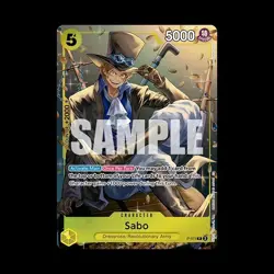 One Piece TCG Card Game - Sabo Mini Tin Vol.2 English 2 Packs Of OP 13 & Promo - Image 2