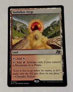 MTG Sunbillow Verge - Aetherdrift NM - Image 1