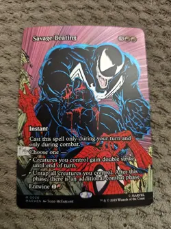 Magic the Gathering: Spider-Man #26 Savage Beating Foil - Image 1