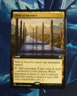 Path of Ancestry (Extended Art) Commander Legends Regular NM MTG - Image 1