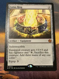 Lotus Ring Outlaws of Thunder Junction: the Big Score Regular NM-M Unplayed - Image 1