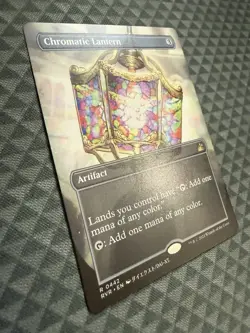MTG Chromatic Lantern #0442 Anime Borderless Rare Ravnica Remastered (RVR) - Image 3