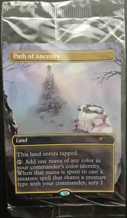 MTG Path of Ancestry, Foil, New/Sealed (0914 Secret Lair SLD Avatar) - Image 1