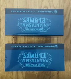 Pokemon Phantasmal Flames Pokemon Center ETB Elite Trainer Boxes Sealed Lot of 2 - Image 3