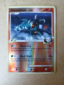 Pokemon TCG Houndoom G 50/127 Platinum Reverse Holo LP to MP - Image 1