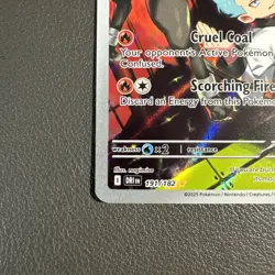 Team Rocket's Houndoom IR 191/182 Near Mint Destined Rivals POKEMON NM - Image 2