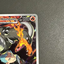 Team Rocket's Houndoom IR 191/182 Near Mint Destined Rivals POKEMON NM - Image 4