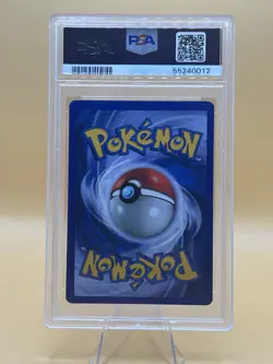 1999 Pokemon 1st Edition Base Set Machamp Holo #8 PSA 5 - Image 2