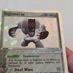 Pokemon TCG Registeel ex Holo Ultra Rare 99/101 EX Hidden Legends 90 HP (2004) - Image 3