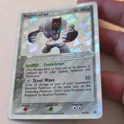 Pokemon TCG Registeel ex Holo Ultra Rare 99/101 EX Hidden Legends 90 HP (2004) - Image 5