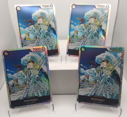 Helmeppo Playset - OP11-092 x4 - A Fist of Divine Speed - One Piece TCG - Image 1