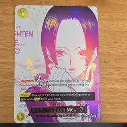 One Piece You'll Frighten Me... OP14-118 Warlords Foil R Boa Hancock Event - Image 1