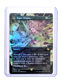 MTG Esper Origins Rare 0370 FFVI Borderless Foil FINAL FANTASY FIN ENGLISH NM/M - Image 3