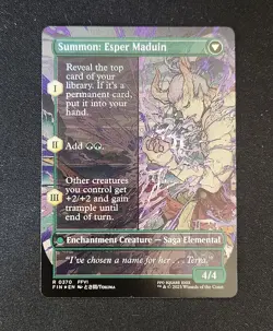 Magic the Gathering - Esper Origins (Borderless) Final Fantasy Foil #370 - Image 2