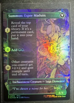 MtG - Final Fantasy - Esper Origins #370 (FOIL) Borderless - Rare - Image 2