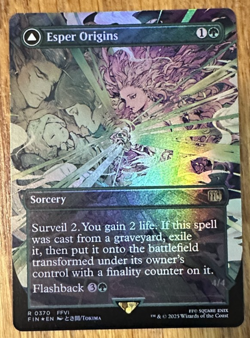 MTG Final Fantasy, Esper Origins / Summon: Esper Maduin - Borderless Foil - Image 1