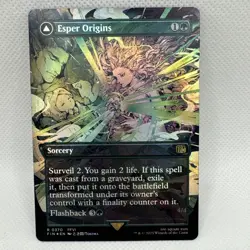 MTG - Esper Origins (Borderless) Final Fantasy Foil NM Pack Fresh - Image 1
