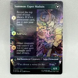 MTG - Esper Origins (Borderless) Final Fantasy Foil NM Pack Fresh - Image 2