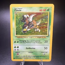Pinsir 9/64 Jungle Holo Rare - No Symbol Error - Vintage WOTC Pokemon Card - Image 1