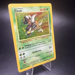 Pinsir 9/64 Jungle Holo Rare - No Symbol Error - Vintage WOTC Pokemon Card - Image 3