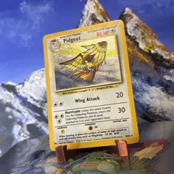 Pidgeot - 8/64 Pokemon Jungle - Holo Error No Symbol HP - Image 2