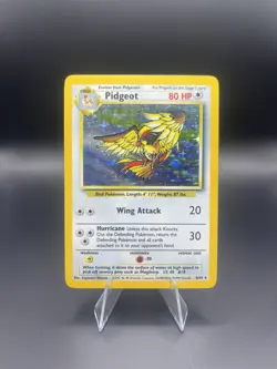 Pokemon Card - Error No Symbol Pidgeot Jungle 8/64 Holo Rare - Image 1