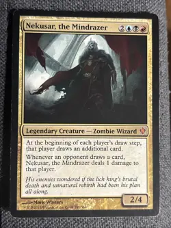 Magic: The Gathering Nekusar, the Mindrazer Commander 2013 Regular Card - Image 1