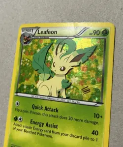 Leafeon BW87 Black Star Promo 2013 Holo Rare Pokemon Card TCG - Image 2