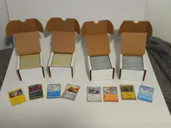 Pokemon tcg bulk 300 cards - Includes common, Holos and reverse Holos - Image 1