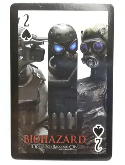 spade 2 Resident Evil Operation Raccoon City Capcom Summer Jam Playing Cards - Image 1