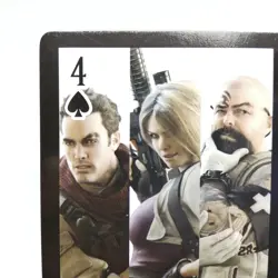spade 4 Resident Evil Operation Raccoon City Capcom Summer Jam Playing Cards - Image 2