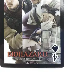 spade 4 Resident Evil Operation Raccoon City Capcom Summer Jam Playing Cards - Image 5