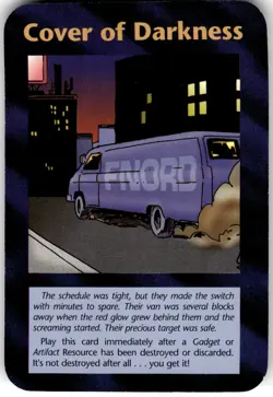 Cover of Darkness Card Limited INWO Illuminati New World Order Game LP - Image 1