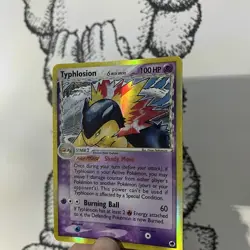 Pokemon Cards - TCG Typhlosion Card 12/101 Delta Species EX Dragon Frontiers LP - Image 2