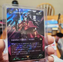 Vincent Valentine (Borderless) (Surge Foil) Final Fantasy Foil Shipped in a Box - Image 1
