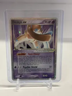 Deoxys Ex “Defense” EX Deoxys 99/107 Holo Holo Pokemon Card 2005 - Image 1
