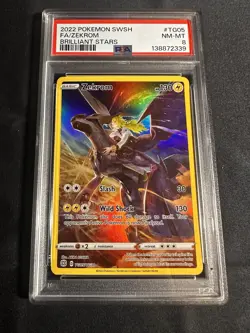 Pokemon TCG Zekrom Holo Ultra Rare Card TG05/TG30 PSA 8 NM-MT - Image 1