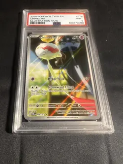 Pokemon Chimecho Illustration Rare Twilight Masquerade 179/167 PSA 9 MINT - Image 2