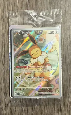 Pokemon Eevee TCG Prismatic Holo Promo Card 173 Factory Sealed - Image 1