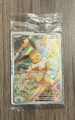 Pokemon Eevee TCG Prismatic Holo Promo Card 173 Factory Sealed - Image 3
