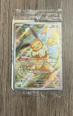 Pokemon Eevee TCG Prismatic Holo Promo Card 173 Factory Sealed - Image 5